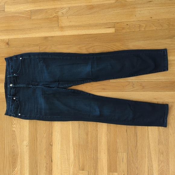 Good American Good Legs Dark Wash Skinny Jeans Size 8/29 - Picture 5 of 14